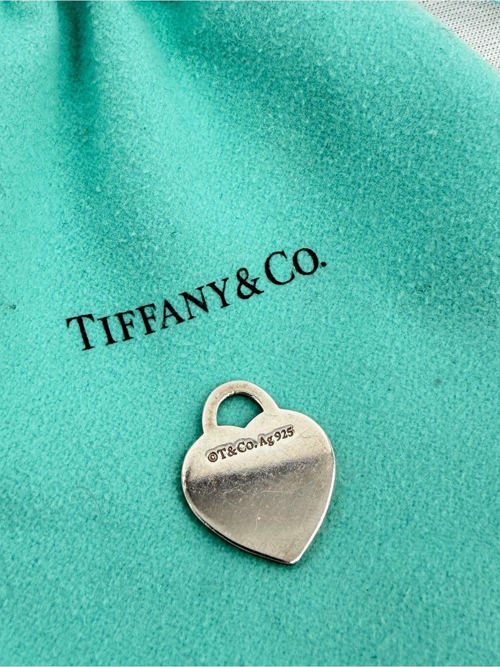 Tiffany & Co Return to Tiffany Heart Tag Pendant Necklace 925 Sterling Silver - Picture 8 of 13